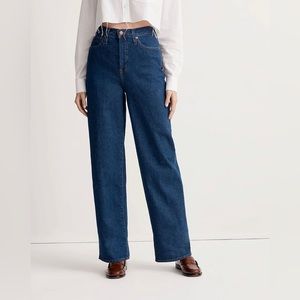 The Perfect Vintage Wide-Leg Dark Jean in Fairdale Wash